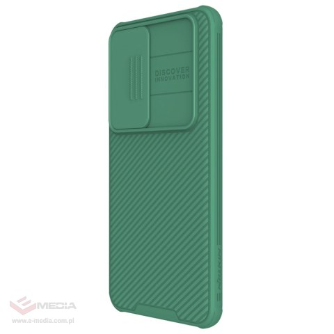 Etui Nillkin CamShield Pro pancerne z osłona na aparat do Samsung Galaxy S24 - zielone