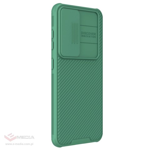 Etui Nillkin CamShield Pro pancerne z osłona na aparat do Samsung Galaxy S24+ - zielone