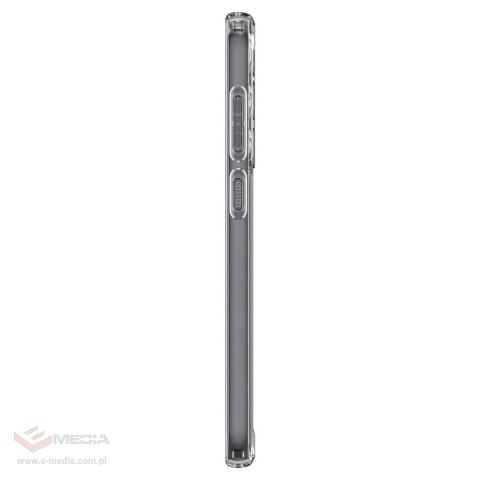 Etui Spigen Ultra Hybrid OneTap Ring z MagSafe na Samsung Galaxy S23 FE - przezroczysto-czarne