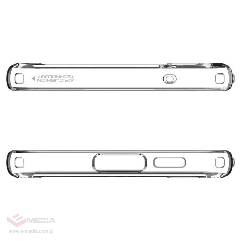 Etui Spigen Ultra Hybrid OneTap Ring z MagSafe na Samsung Galaxy S23 FE - przezroczysto-czarne