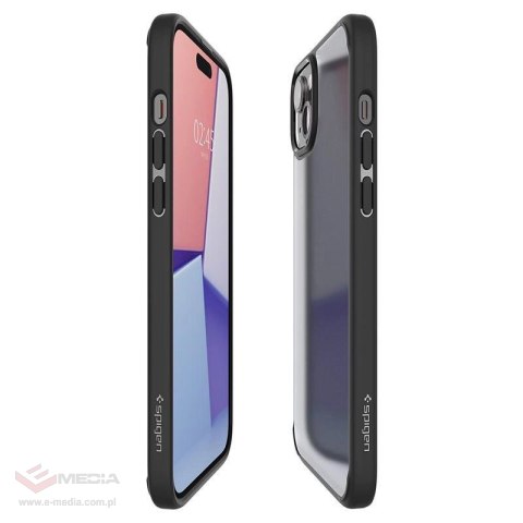 Etui Spigen Ultra Hybrid na iPhone 15 Plus - czarne