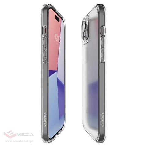 Etui Spigen Ultra Hybrid na iPhone 15 Plus - przezroczysto-matowe