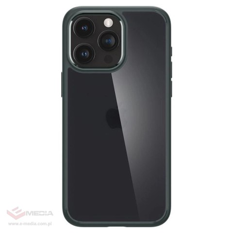 Etui Spigen Ultra Hybrid na iPhone 15 Pro Max - ciemnozielone