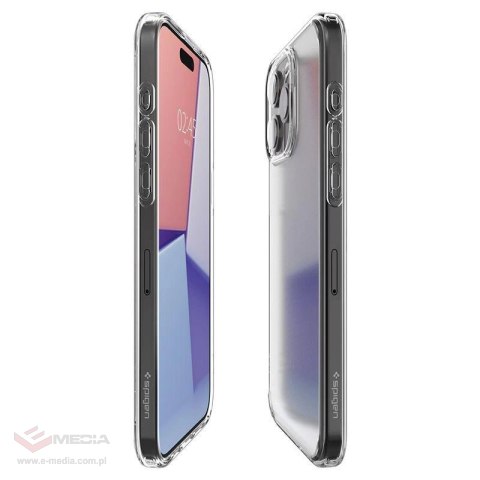 Etui Spigen Ultra Hybrid na iPhone 15 Pro Max - przezroczysto-matowe