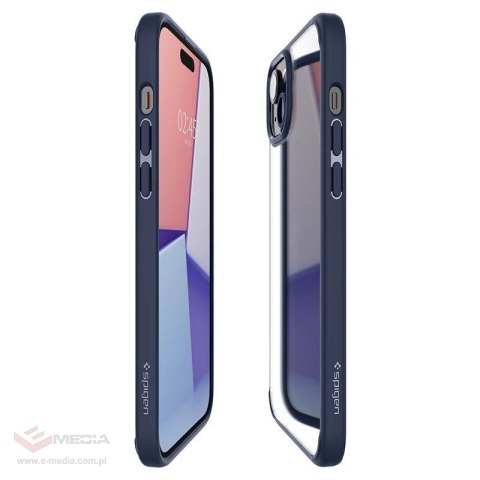 Etui Spigen Ultra Hybrid na iPhone 15 - niebieskie