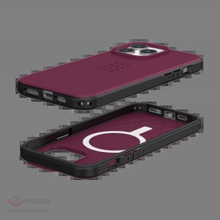 Etui UAG Civilian MagSafe do iPhone 15 Pro Max - purpurowe