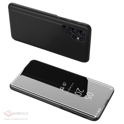 Etui Clear View Case do Samsung S24 z klapką - czarne