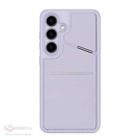 Etui Dux Ducis Rafi ll Mag do Samsung Galaxy S24 - fioletowe