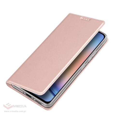 Etui Dux Ducis Skin Pro do Samsung A35 5G z klapką - różowe