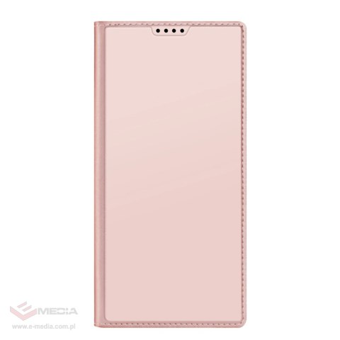 Etui Dux Ducis Skin Pro do Samsung S24 Ultra z klapką - różowe