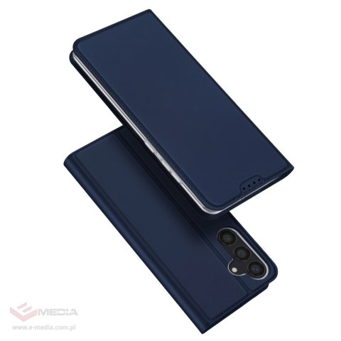 Etui Dux Ducis Skin Pro do Samsung S24 z klapką - niebieskie