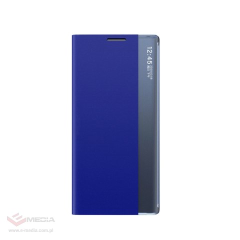 Etui New Sleep View Case do Xiaomi POCO C65 / Redmi 13C z klapką - niebieskie