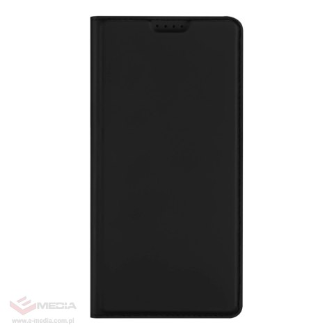 Etui Dux Ducis Skin Pro z klapką i miejscem na kartę na Xiaomi Redmi Note 13 Pro+ 5G - czarne