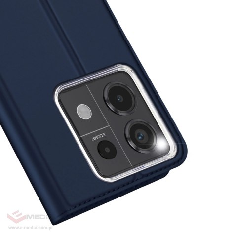 Etui Dux Ducis Skin Pro z klapką i miejscem na kartę na Xiaomi Redmi Note 13 Pro 5G - niebieskie