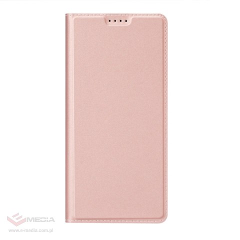 Etui Dux Ducis Skin Pro z klapką i miejscem na kartę na Xiaomi Redmi Note 13 Pro 5G - różowe