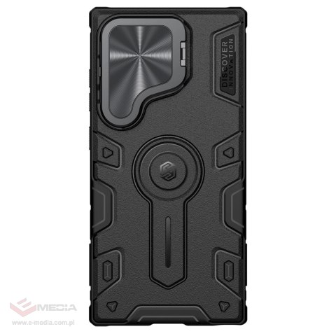 Etui Nillkin CamShield Armor Prop Case na Samsung Galaxy S24 Ultra - czarne