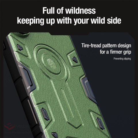 Etui Nillkin CamShield Armor Prop Case na Samsung Galaxy S24 Ultra - czarne