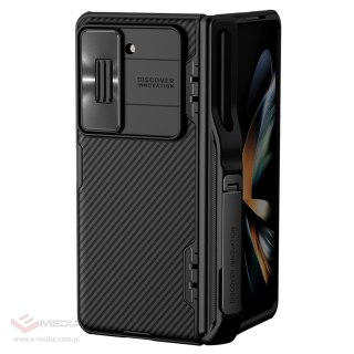 Etui Nillkin CamShield Fold Case na Samsung Galaxy Z Fold 5 z dodatkowym uchwytem na rysik - czarne