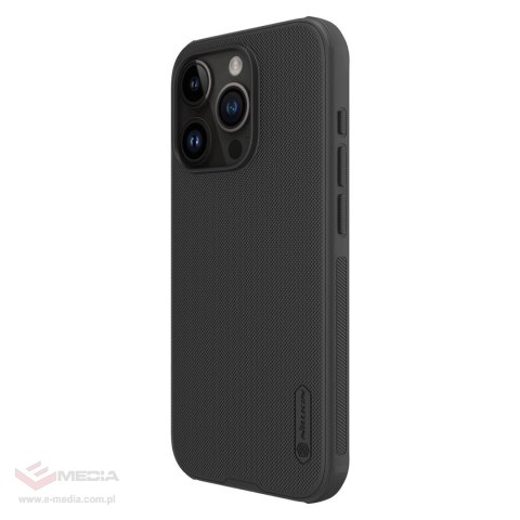 Etui Nillkin Super Frosted Shield Pro Magnetic Case na iPhone 15 Pro - czarne