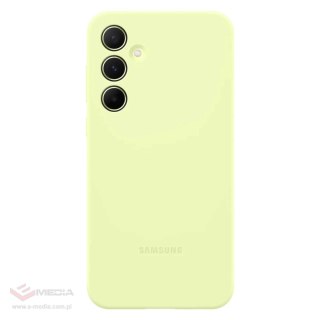 Etui Samsung Silicone Case EF-PA556TMEGWW do Samsung Galaxy A55 - zielone