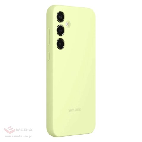 Etui Samsung Silicone Case EF-PA556TMEGWW do Samsung Galaxy A55 - zielone