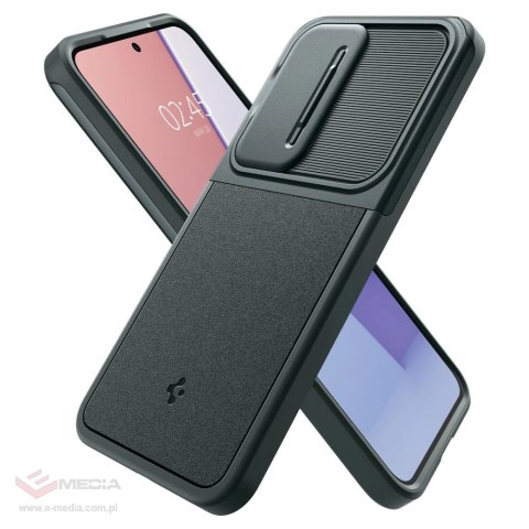 Etui Spigen Optik Armor na Samsung Galaxy S24 - ciemnozielone