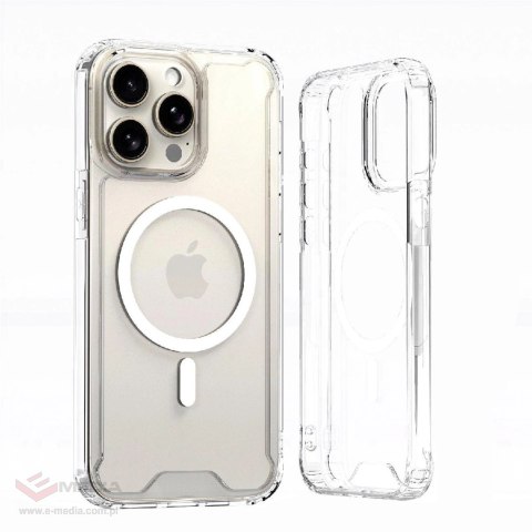 Etui Clear Corner Case MagSafe na iPhone 16 Pro - przezroczyste