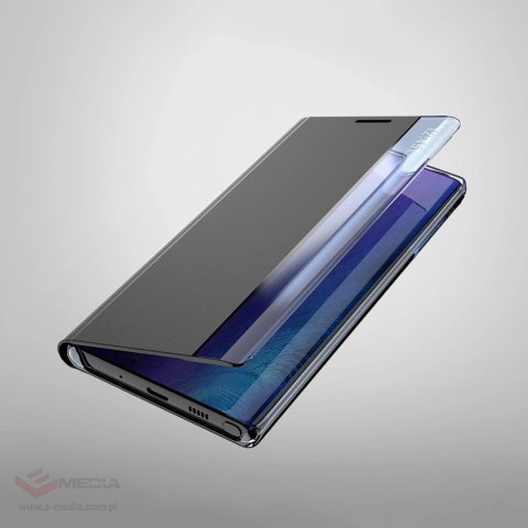 Etui New Sleep View Case z klapką i podstawką na Samsung Galaxy A55 - czarne