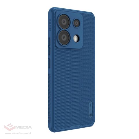 Etui Nillkin Super Frosted Shield Pro do Xiaomi Redmi Note 13 Pro 5G / Poco X6 5G - niebieskie