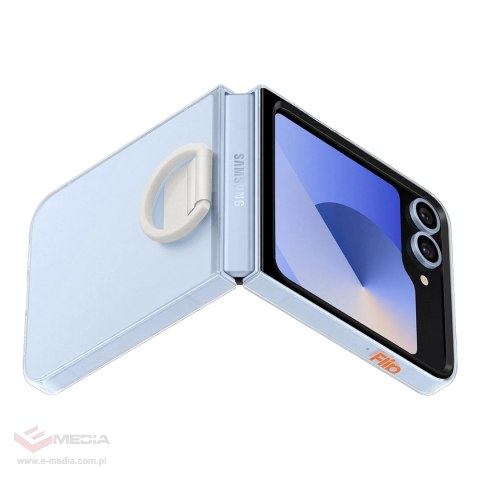 Etui Samsung Clear Case EF-QF741CTEGWW na Samsung Galaxy Z Flip 6 - przezroczyste