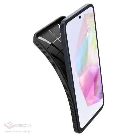 Etui Spigen Liquid Air na Samsung Galaxy A35 5G - czarny mat