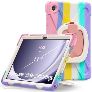 Etui Tech-Protect X-Armor na Samsung Galaxy Tab A9+ 11" X210 / X215 / X216 - różowo-niebieskie