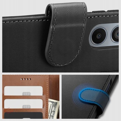 Etui Tech-Protect Wallet na Xiaomi Redmi Note 13 Pro 4G / LTE / Poco M6 Pro 4G / LTE - czarne