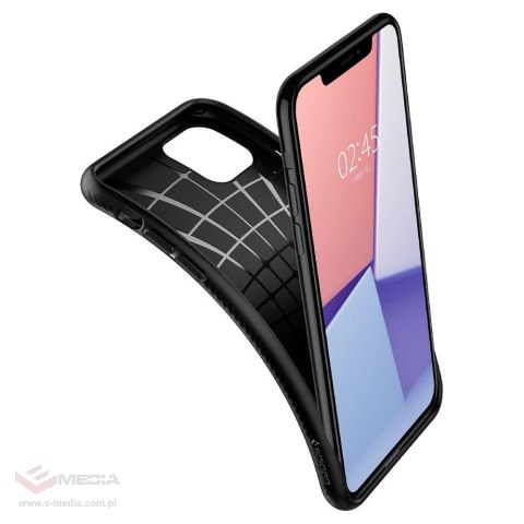 Etui Spigen Liquid Air na iPhone 11 - czarny mat