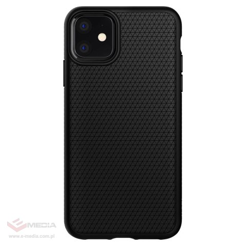 Etui Spigen Liquid Air na iPhone 11 - czarny mat