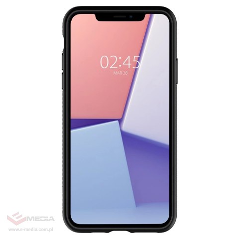 Etui Spigen Liquid Air na iPhone 11 - czarny mat