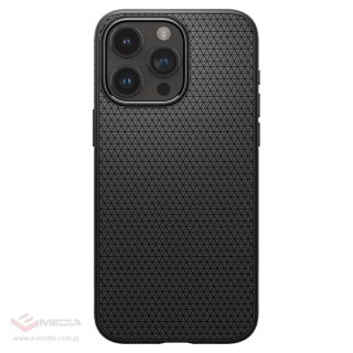 Etui Spigen Liquid Air na iPhone 15 Pro - czarny mat