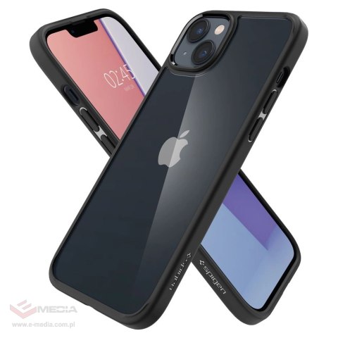 Etui Spigen Ultra Hybrid na iPhone 14 - czarny mat