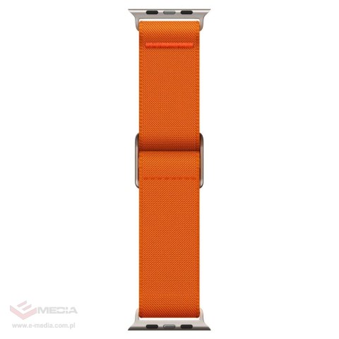 Pasek Spigen Fit Lite Ultra na Apple Watch 4 / 5 / 6 / 7 / 8 / SE / Ultra (42/44/45/49 mm) - pomarańczowy