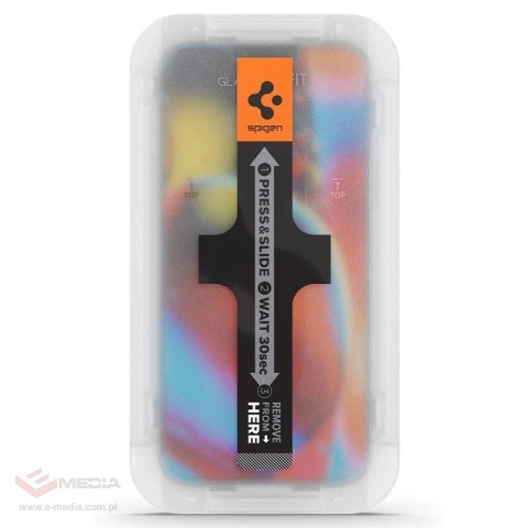 Szkło hartowane Spigen Glas.tR EZ Fit na iPhone 13 / 13 Pro / 14 - 2 szt.