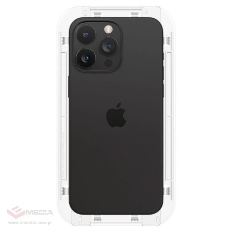 Szkło hartowane Spigen Glas.tR EZ Fit na iPhone 15 Pro Max - 2 szt.