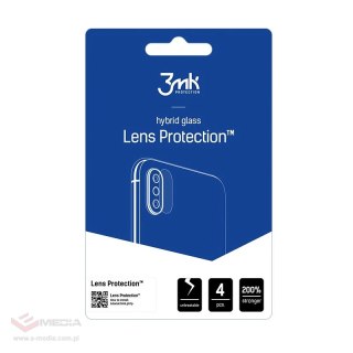 Szkło na aparat 3mk Lens Protection™ hybrydowe na Xiaomi Redmi Note 13 Pro+