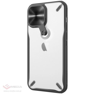 Nillkin Cyclops Case wytrzymałe etui z osłoną na aparat i składaną podstawką iPhone 13 Pro Max czarny