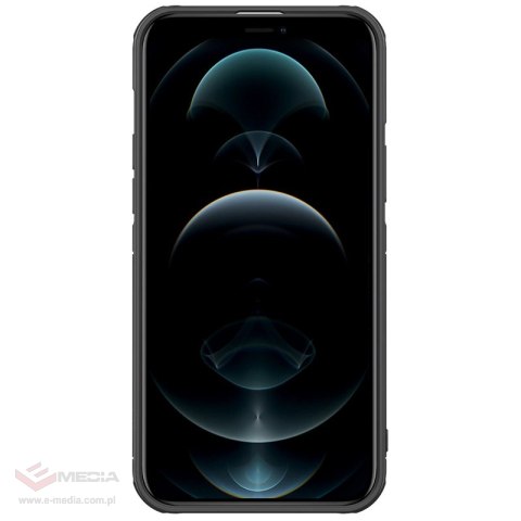 Nillkin Cyclops Case wytrzymałe etui z osłoną na aparat i składaną podstawką iPhone 13 Pro czarny