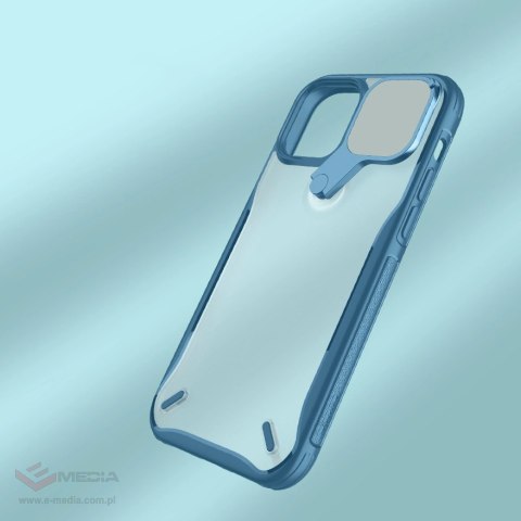 Nillkin Cyclops Case wytrzymałe etui z osłoną na aparat i składaną podstawką iPhone 13 Pro czarny