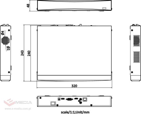 REJESTRATOR IP HIKVISION DS-7608NXI-K1(D)