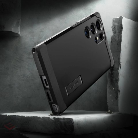 Etui Spigen Tough Armor na Samsung Galaxy S24 Ultra - czarne