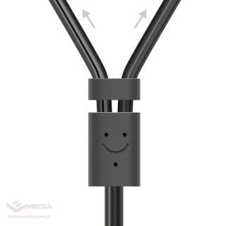 Kabel Ugreen AV102 10588 audio mini jack 3,5mm (żeński) - 2RCA (męski) 1m - szary