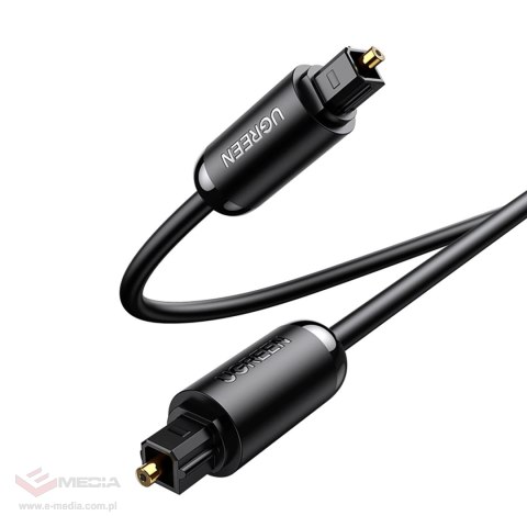 Kabel Ugreen AV122 70892 optyczny audio Toslink / SPDIF 2m - czarny