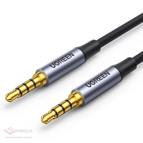 Kabel Ugreen AV183 10648 mini jack 3.5mm / mini jack 3.5mm 1m - szary